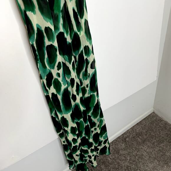 Rat & Boa Vivi Maxi Dress Womens Green New Large - Picture 4 of 16